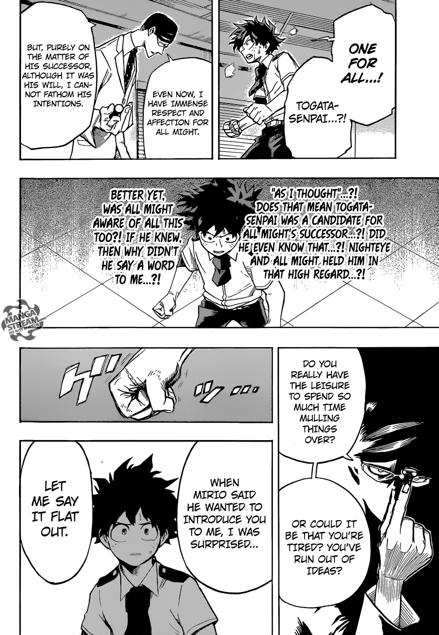 Boku no Hero Academia Chapter 127 17